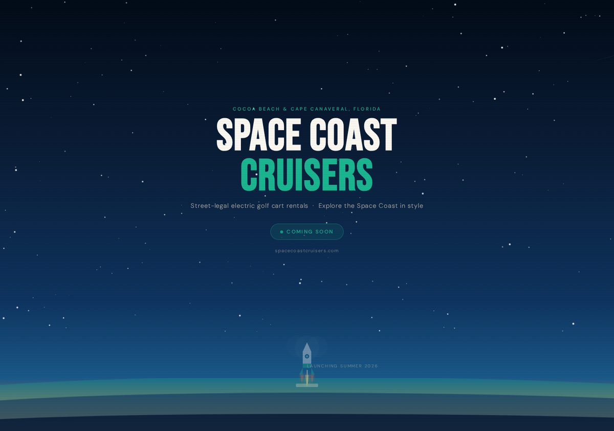 Homepage of the Space Coast Cruisers website